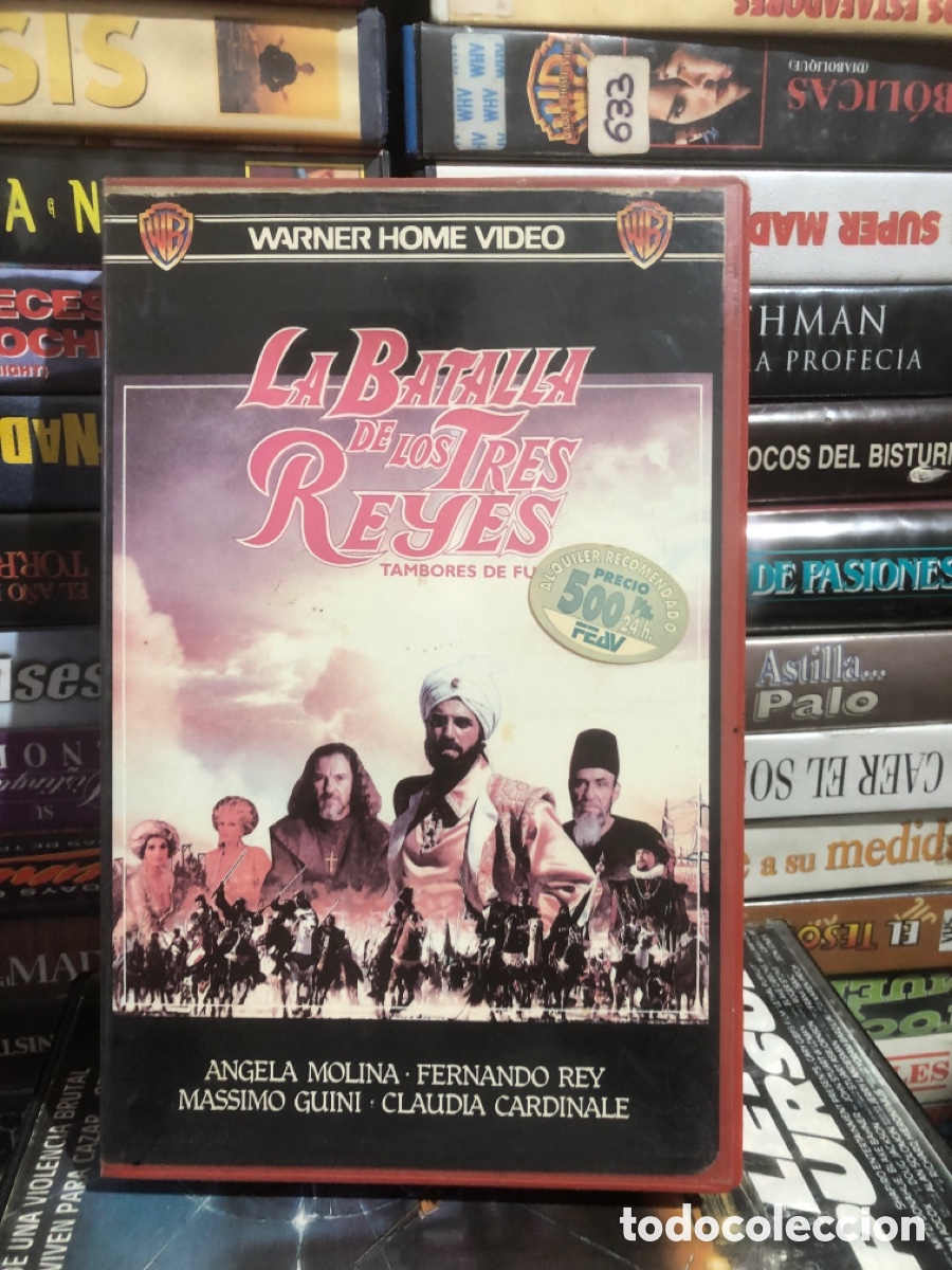 Cine: VHS V&Iacute;DEO CLUB LA BATALLA DE LOS TRES REYES