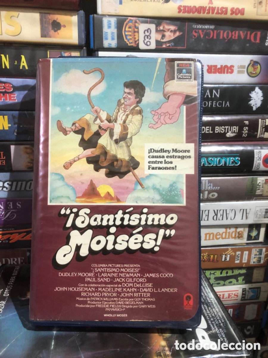 Cine: VHS V&Iacute;DEO CLUB SANT&Iacute;SIMO MOISES