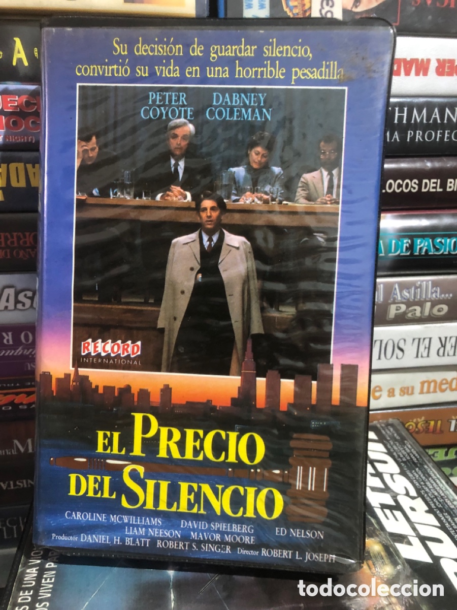 Cine: VHS V&Iacute;DEO CLUB EL PRECIO DEL SILENCIO
