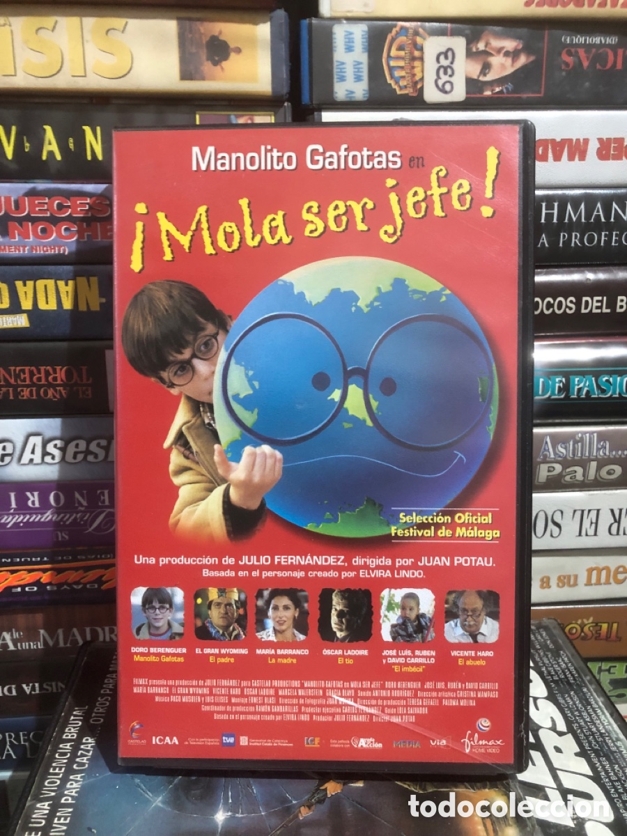 Cine: VHS V&Iacute;DEO CLUB MANOLITO GAFOTAS
