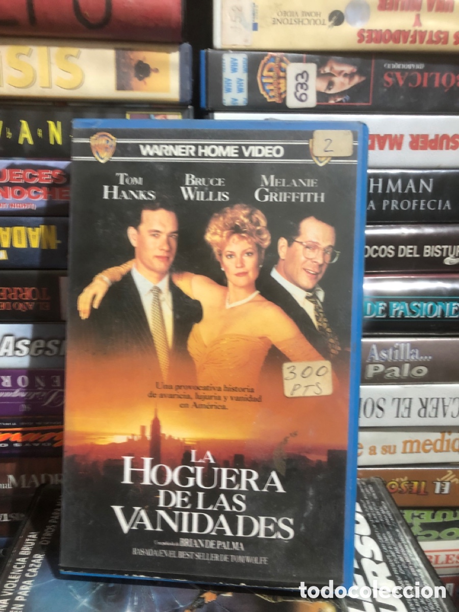 Cine: VHS V&Iacute;DEO CLUB LA HOGUERA DE LAS VANIDADES