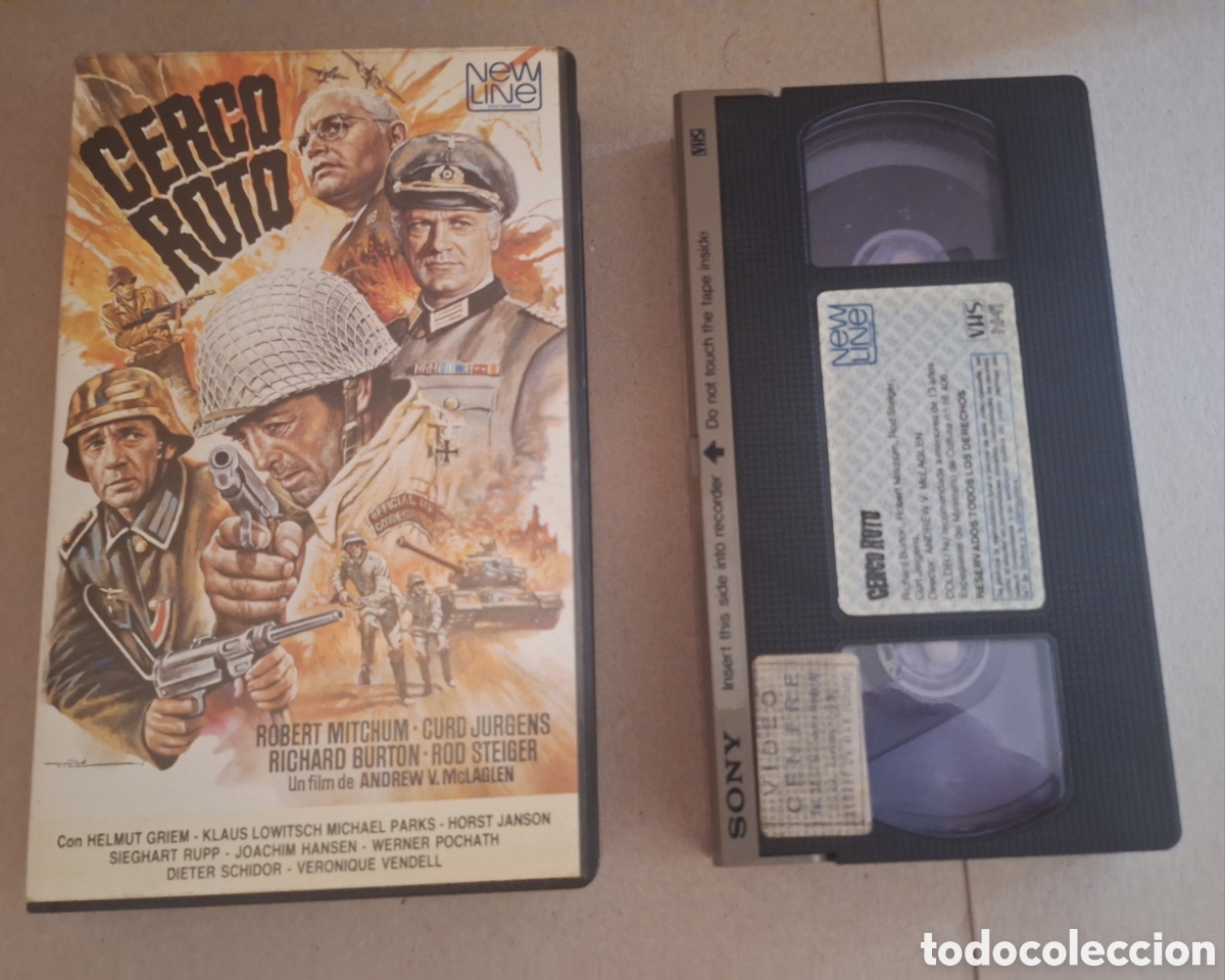 Cine: Cerco Roto VHS B&eacute;lica
