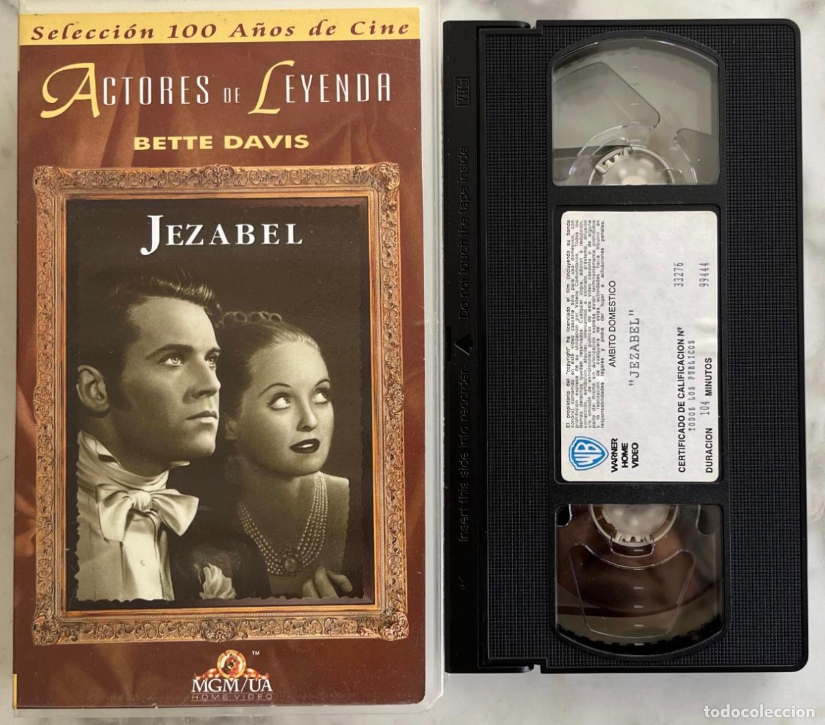 Cine: JEZABEL. BETTE DAVIS. HENRY FONDA. WILLIAM WYLER. VHS