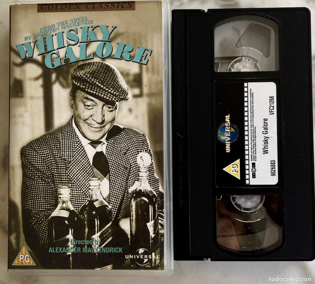 Cine: WHISKY GALORE. ALEXANDER MACKENDRICK. JOAN GREENWOOD.. VHS