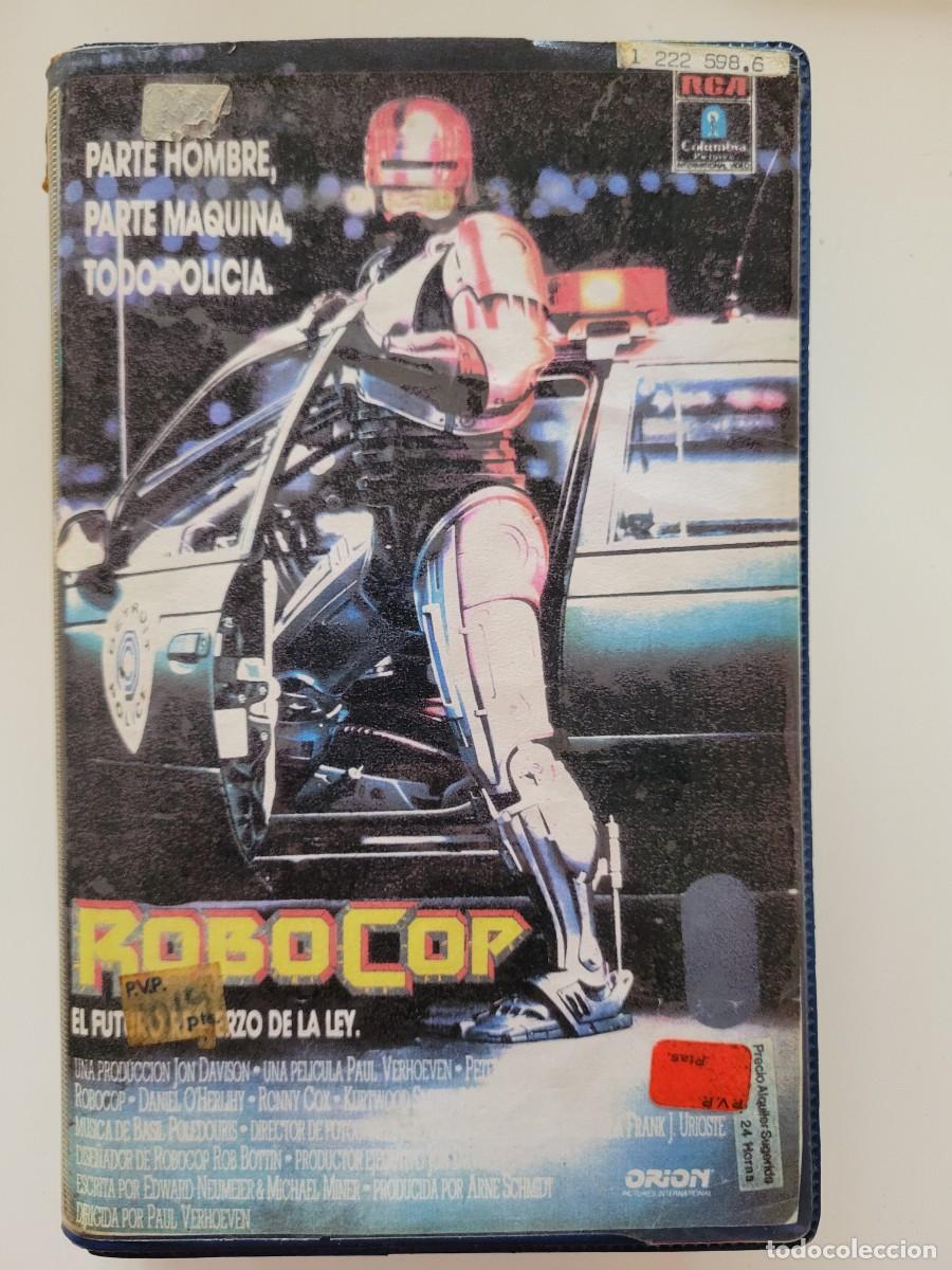 Cine: ROBOCOP, 1&deg; edici&oacute;n VHS