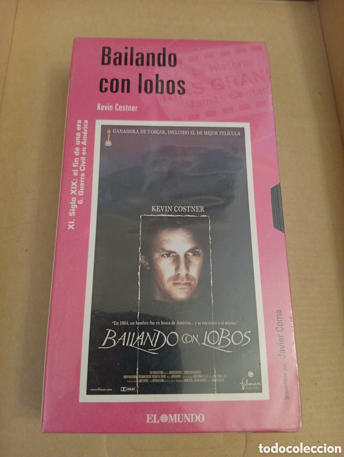 Cine: Bailando con lobos vhs