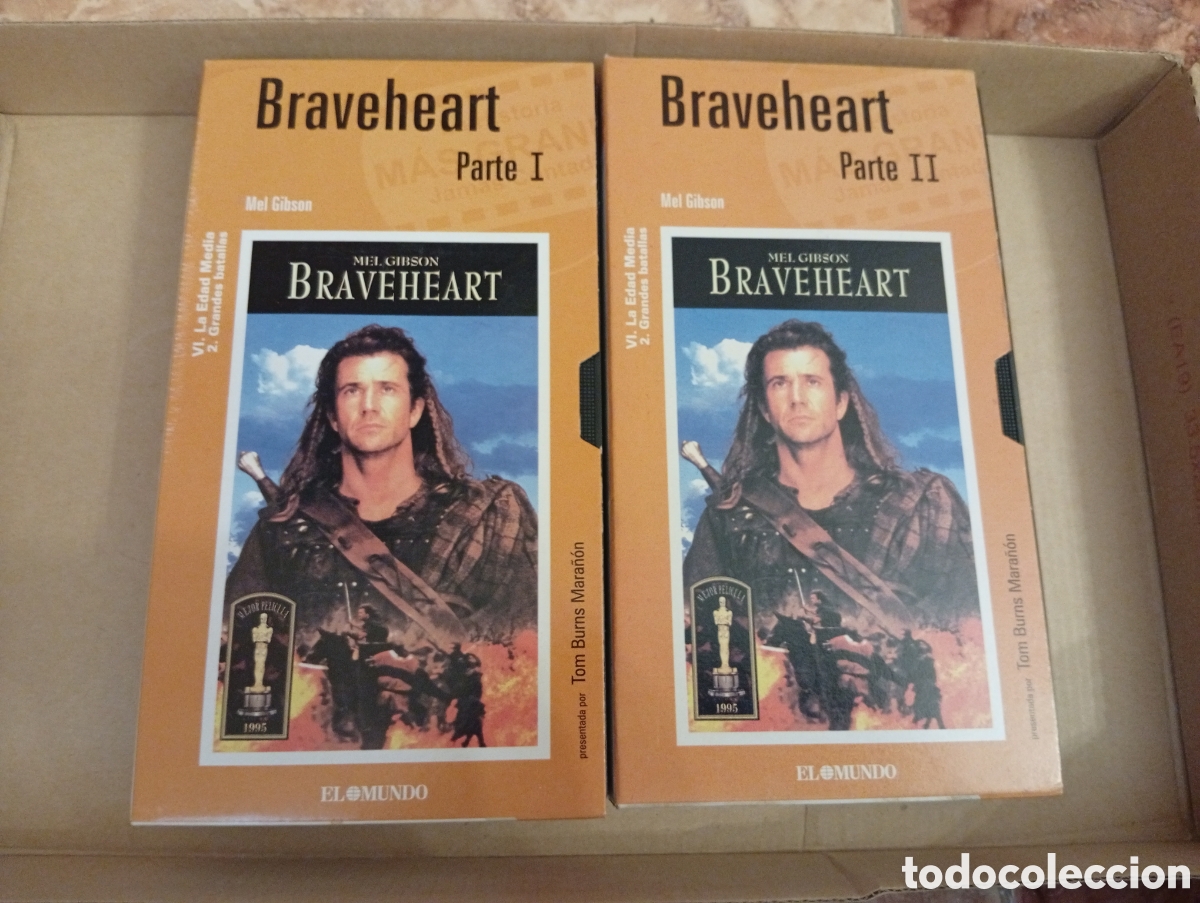 Kino: Braveheart vhs 2 pel&iacute;culas