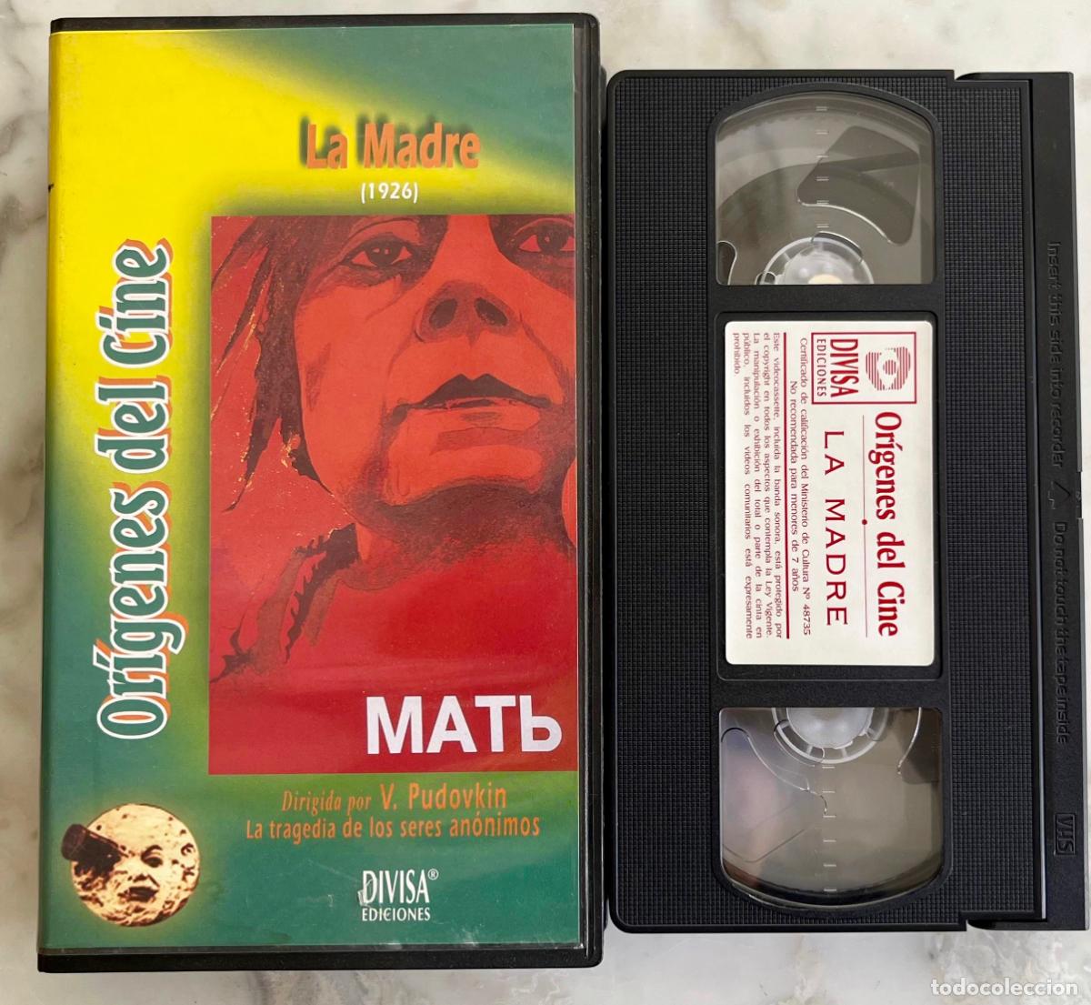 Cine: LA MADRE. (1926). VSEVOLOD PUDOVKIN. W. BARANOWSKAJA. VHS ESPA&Ntilde;A