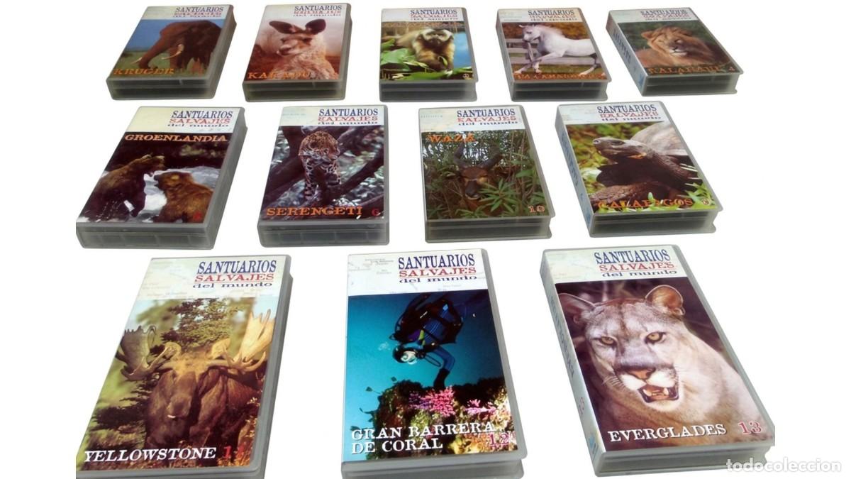 Cine: Documentales: El Santuario Salvaje del Mundo (Set de 12 VHS)