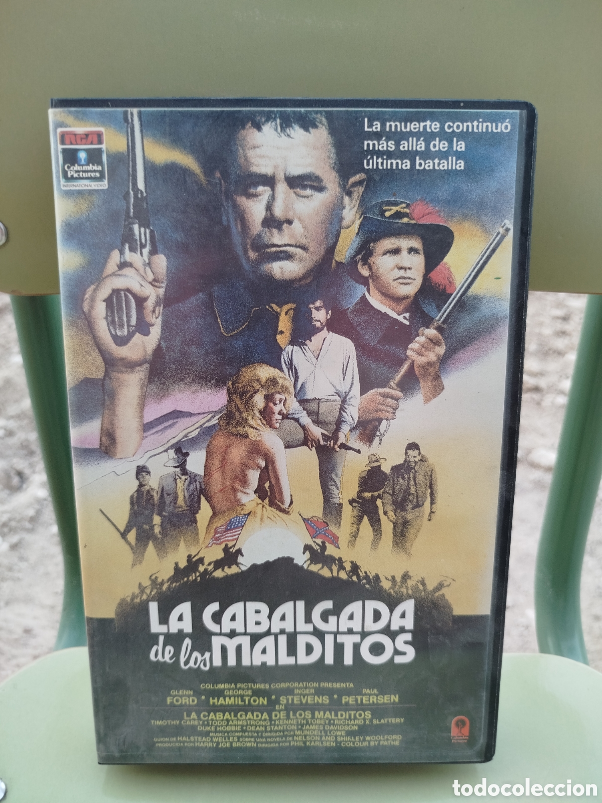 Cine: LA CABALGADA DE LOS MALDITOS VHS