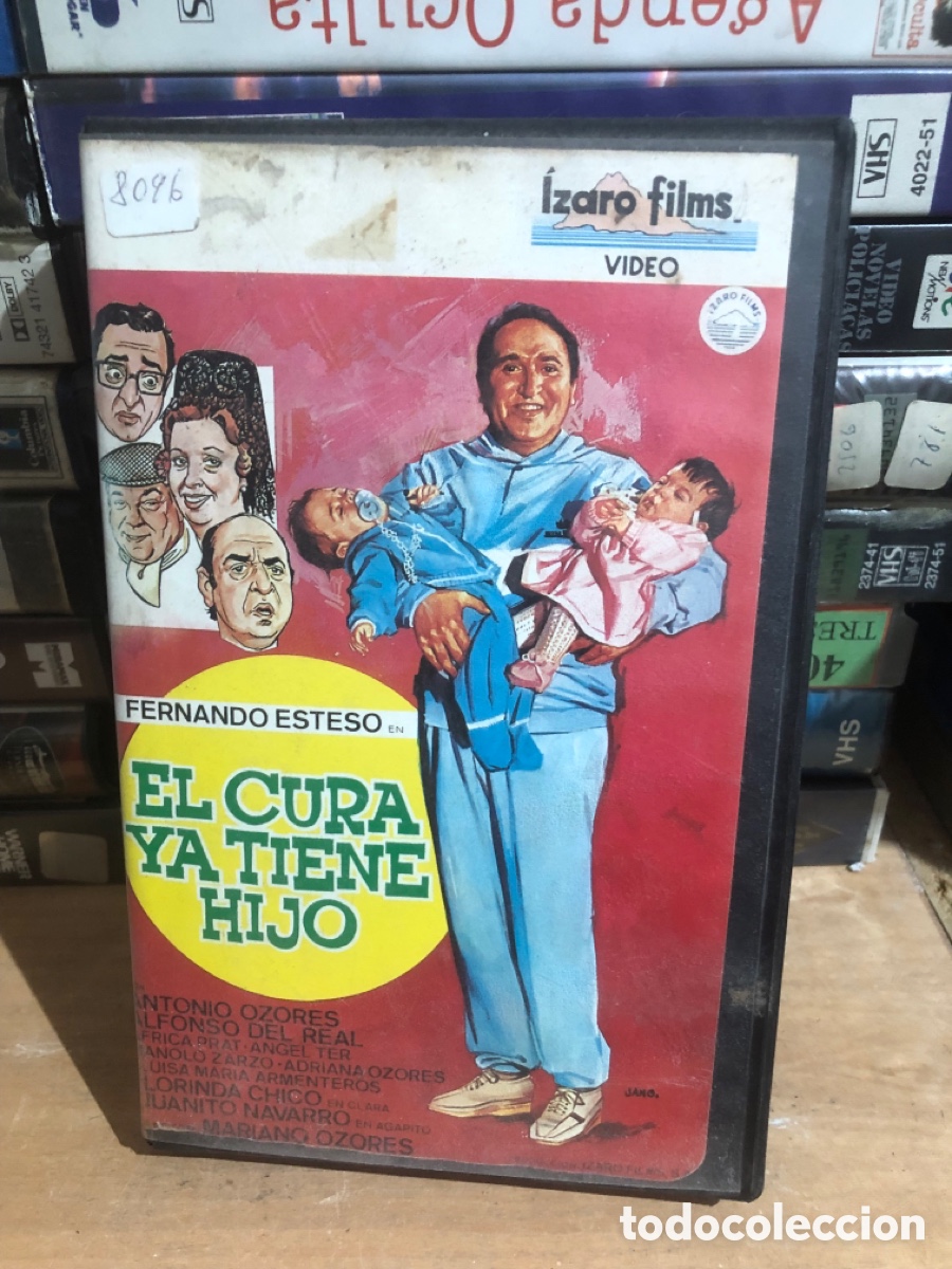 Cine: VHS V&Iacute;DEO CLUB EL CURA YA TIENE HIJO