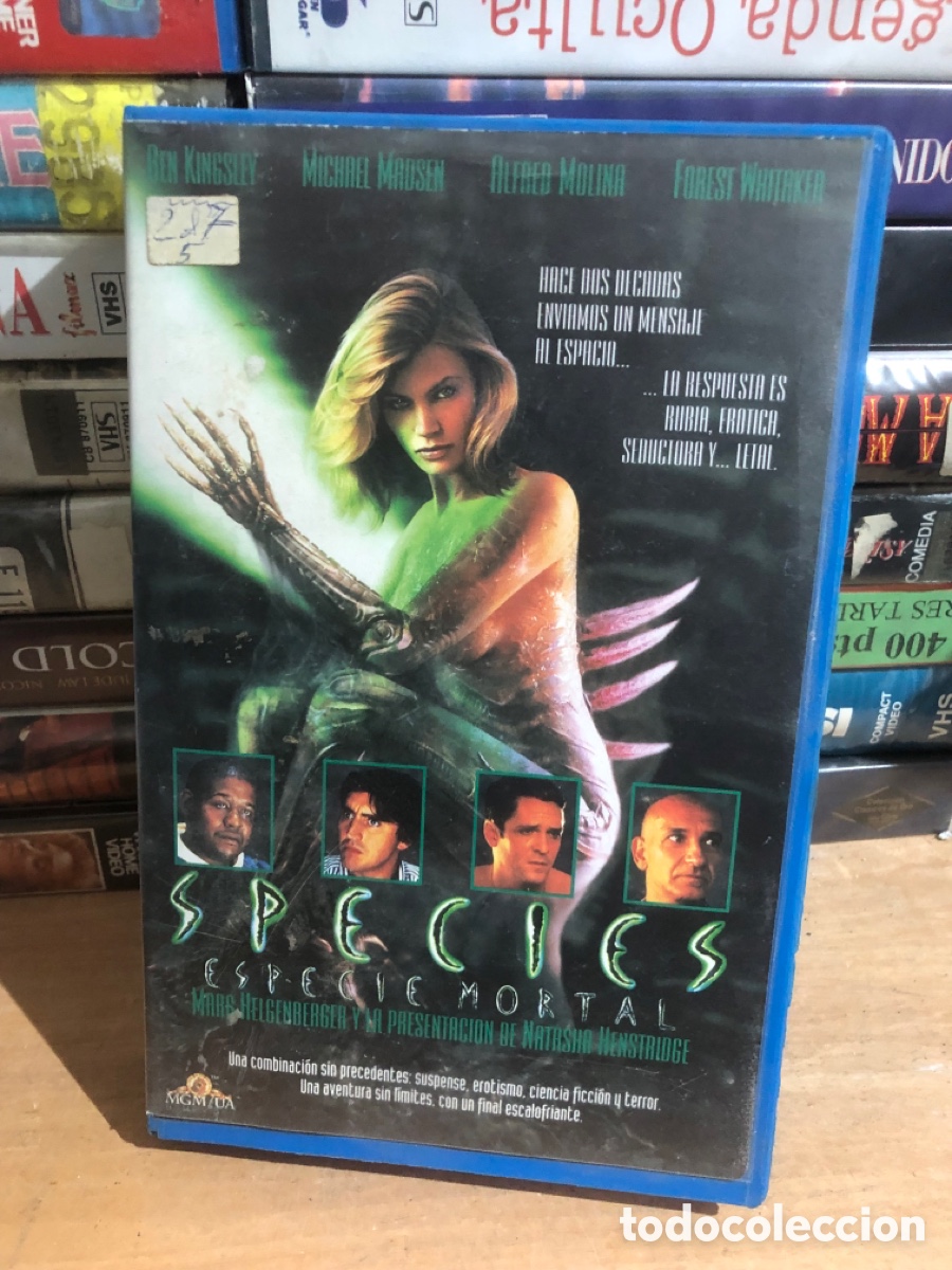 Cine: VHS V&Iacute;DEO CLUB SPECIES MORTAL