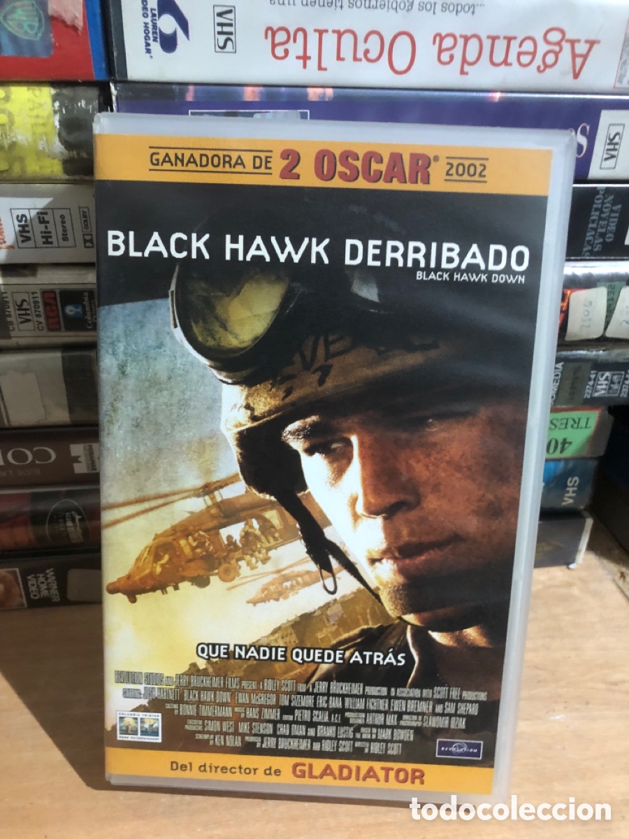 Cine: VHS V&Iacute;DEO CLUB BLACK HAWK DERRIBADO