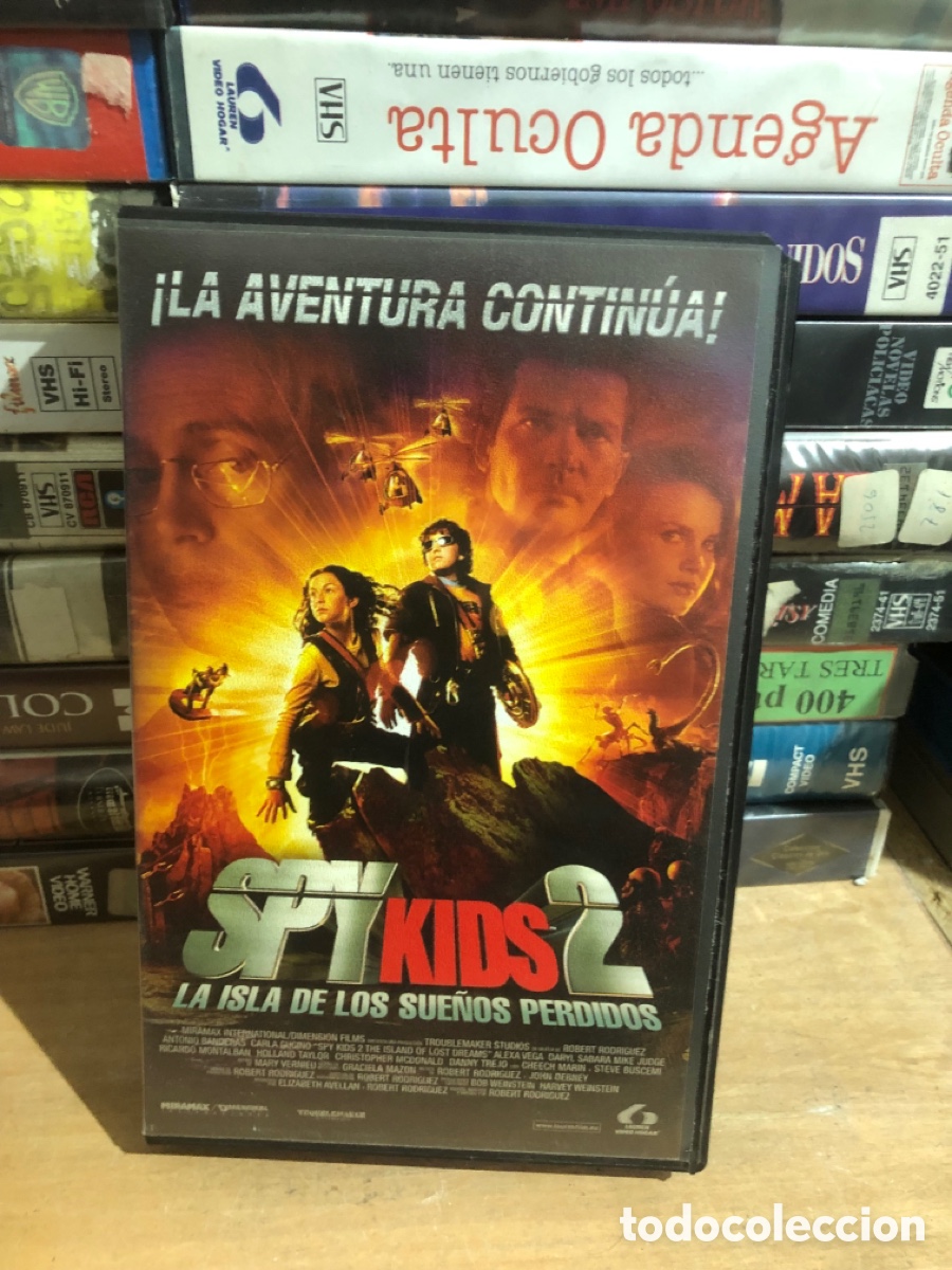 Cine: VHS V&Iacute;DEO CLUB SPY KIDS 2