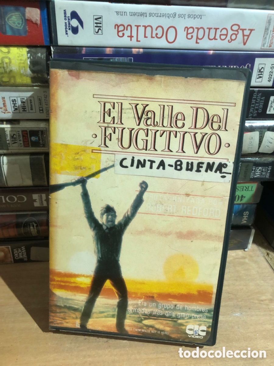 Cine: VHS V&Iacute;DEO CLUB EL VALLE DEL FUGITIVO