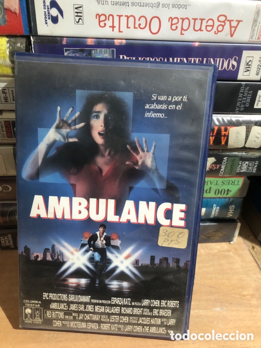 Cine: VHS V&Iacute;DEO CLUB AMBULANCE