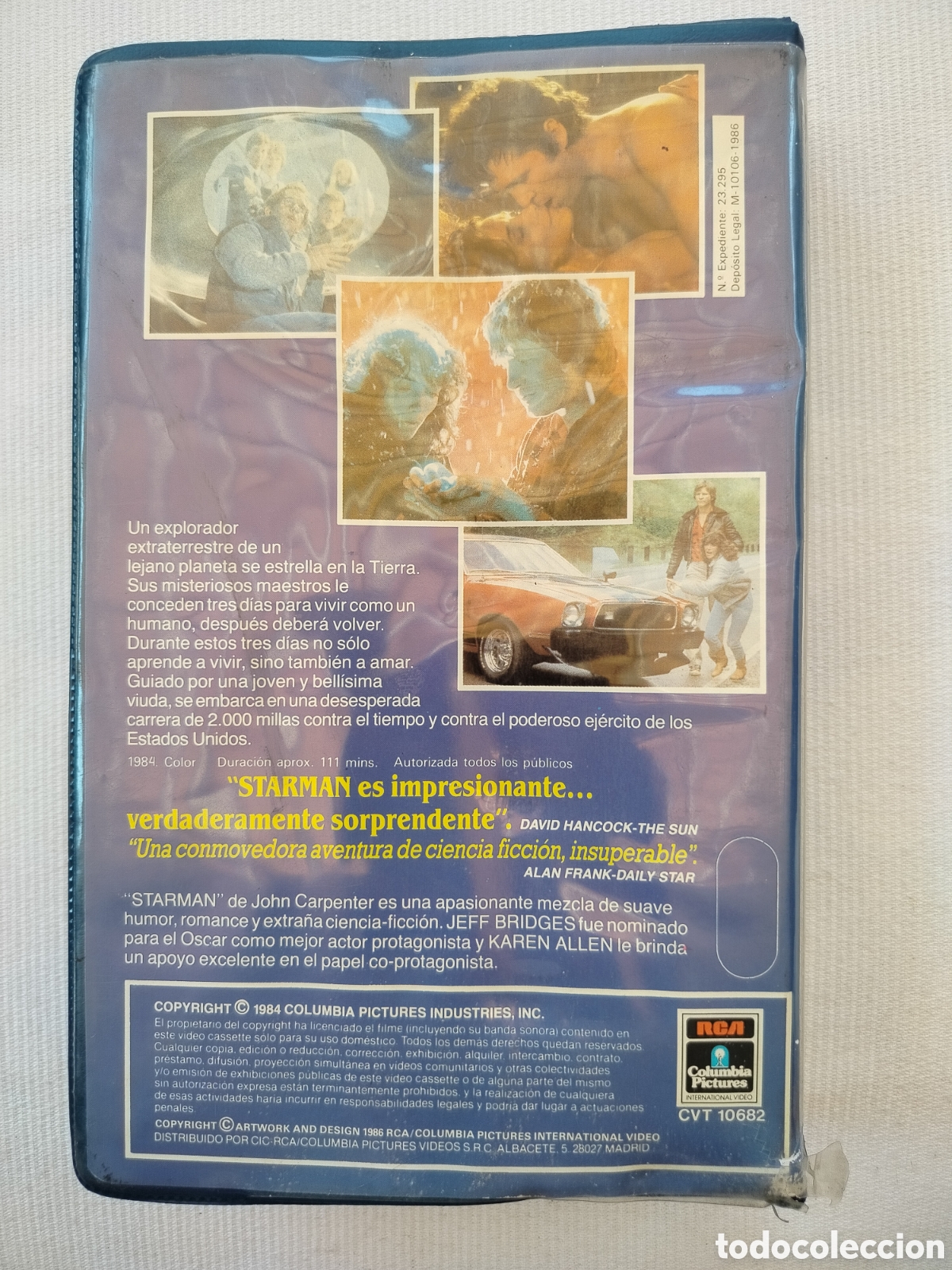 Cine: Starman VHS John Carpenter - Foto 2