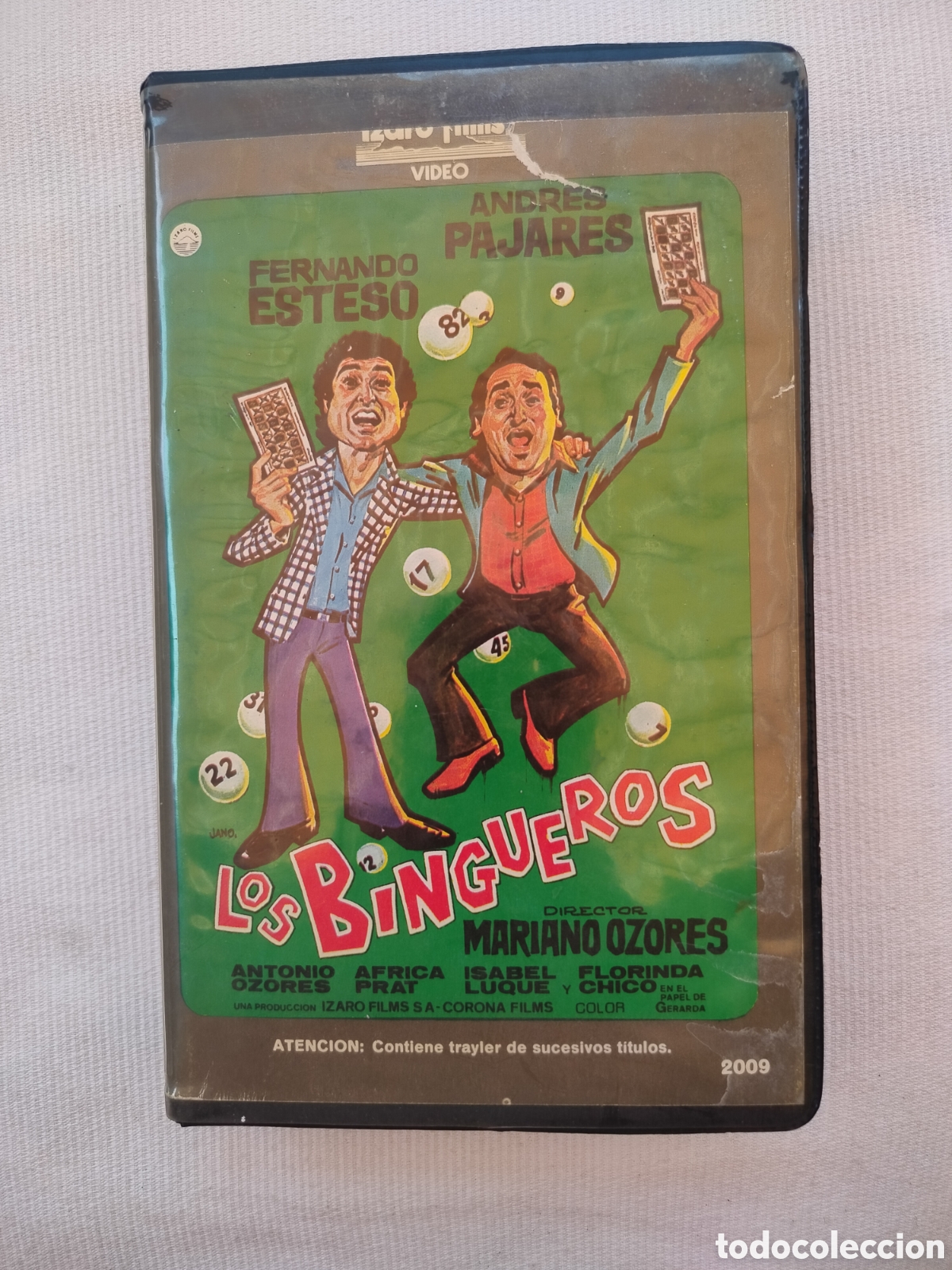 Cine: Los Bingueros VHS Mariano Ozores