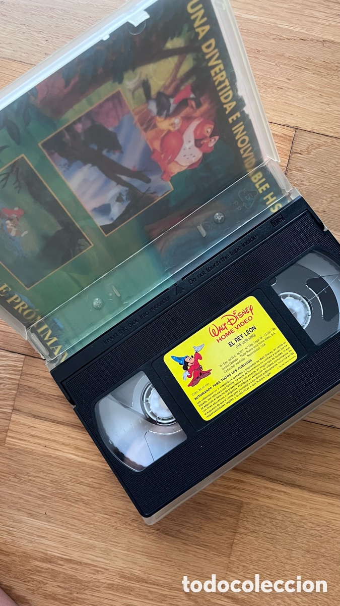 Cine: VHS Disney original - El Rey Le&oacute;n - Foto 3