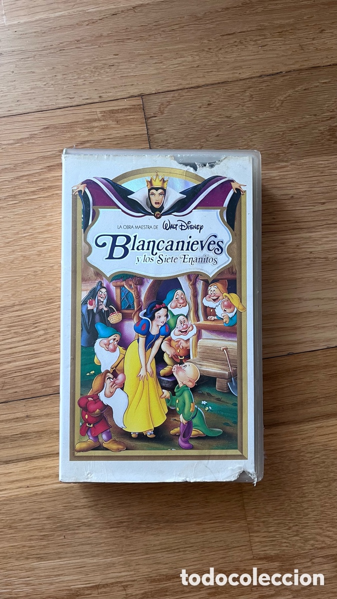 Cine: VHS Disney original-Blancanieves