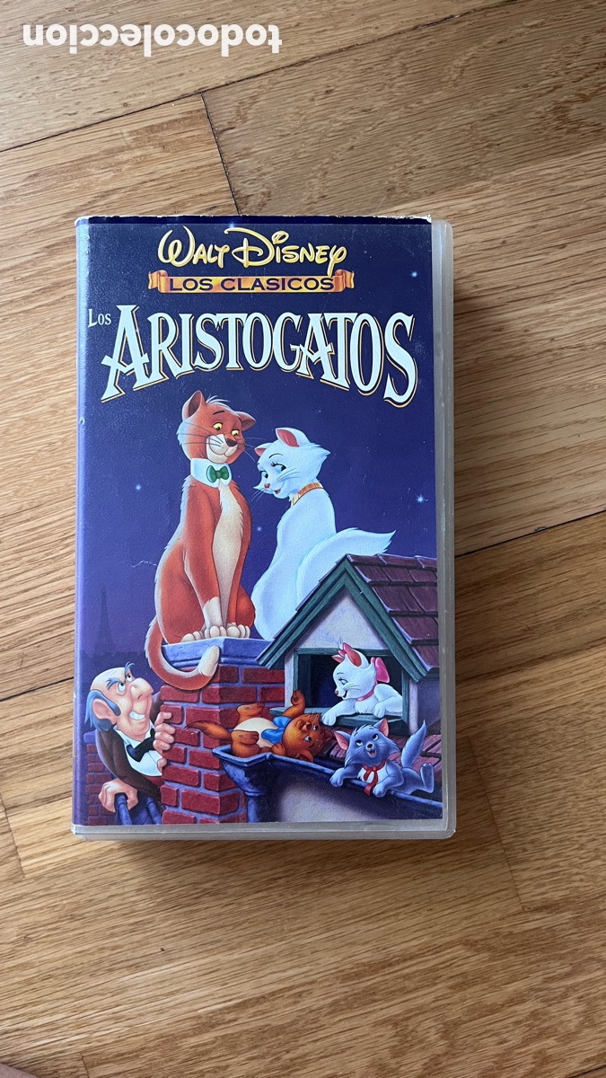Cine: VHS Original Disney-Los aristogatos