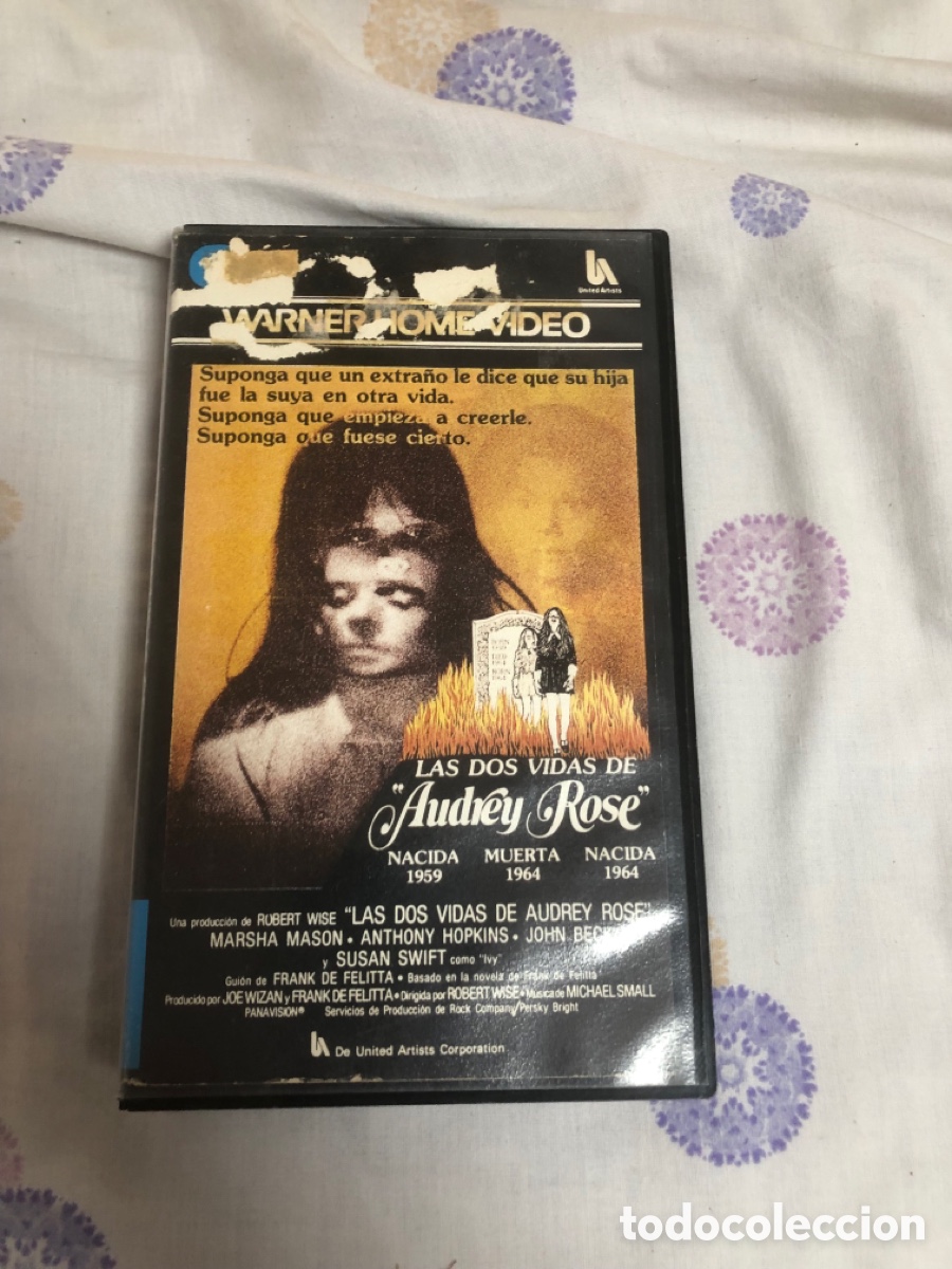 Cine: VHS V&Iacute;DEO CLUB LAS DOS CARAS DE AUDREY ROSE