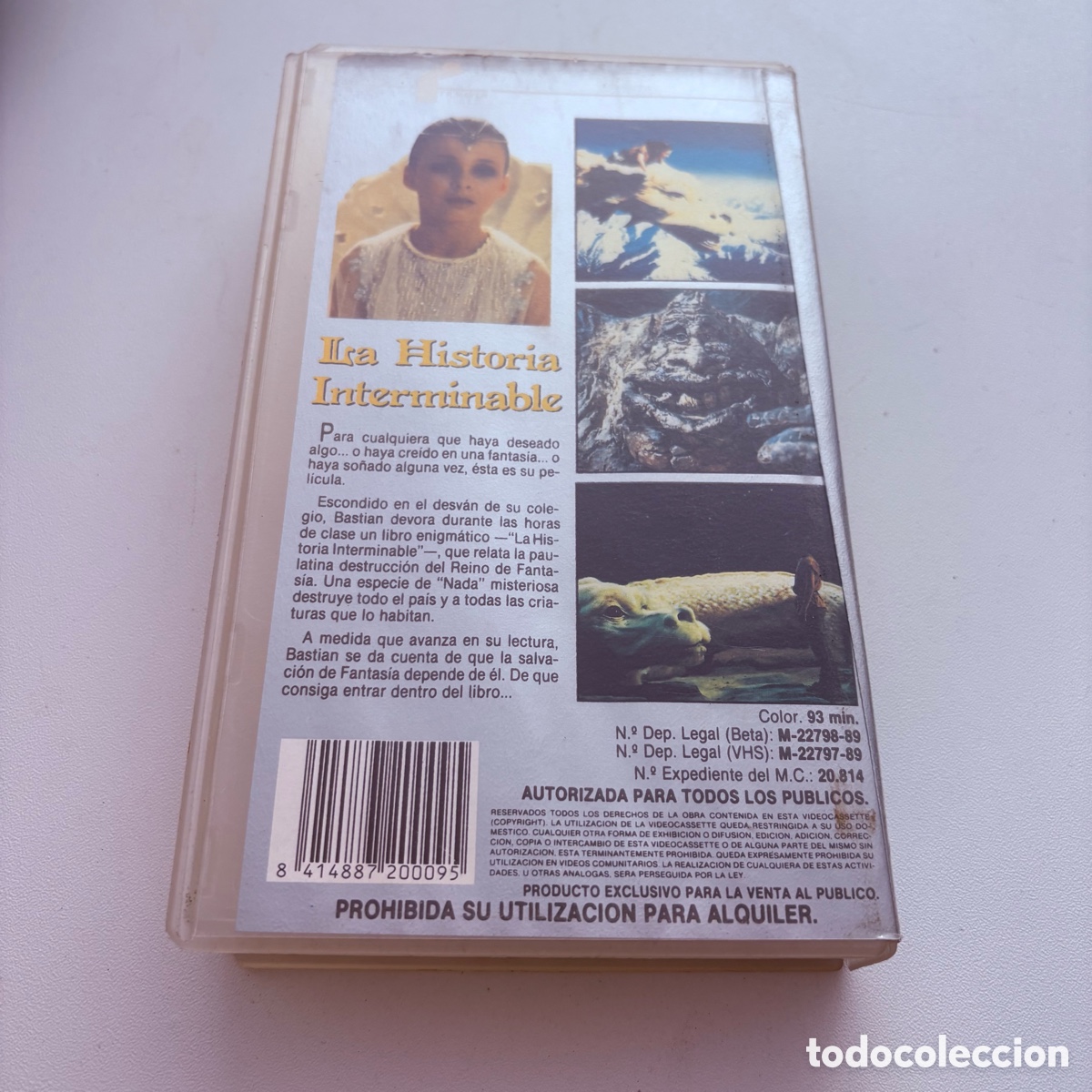 Cine: pelicula vhs la historia interminable - Foto 4