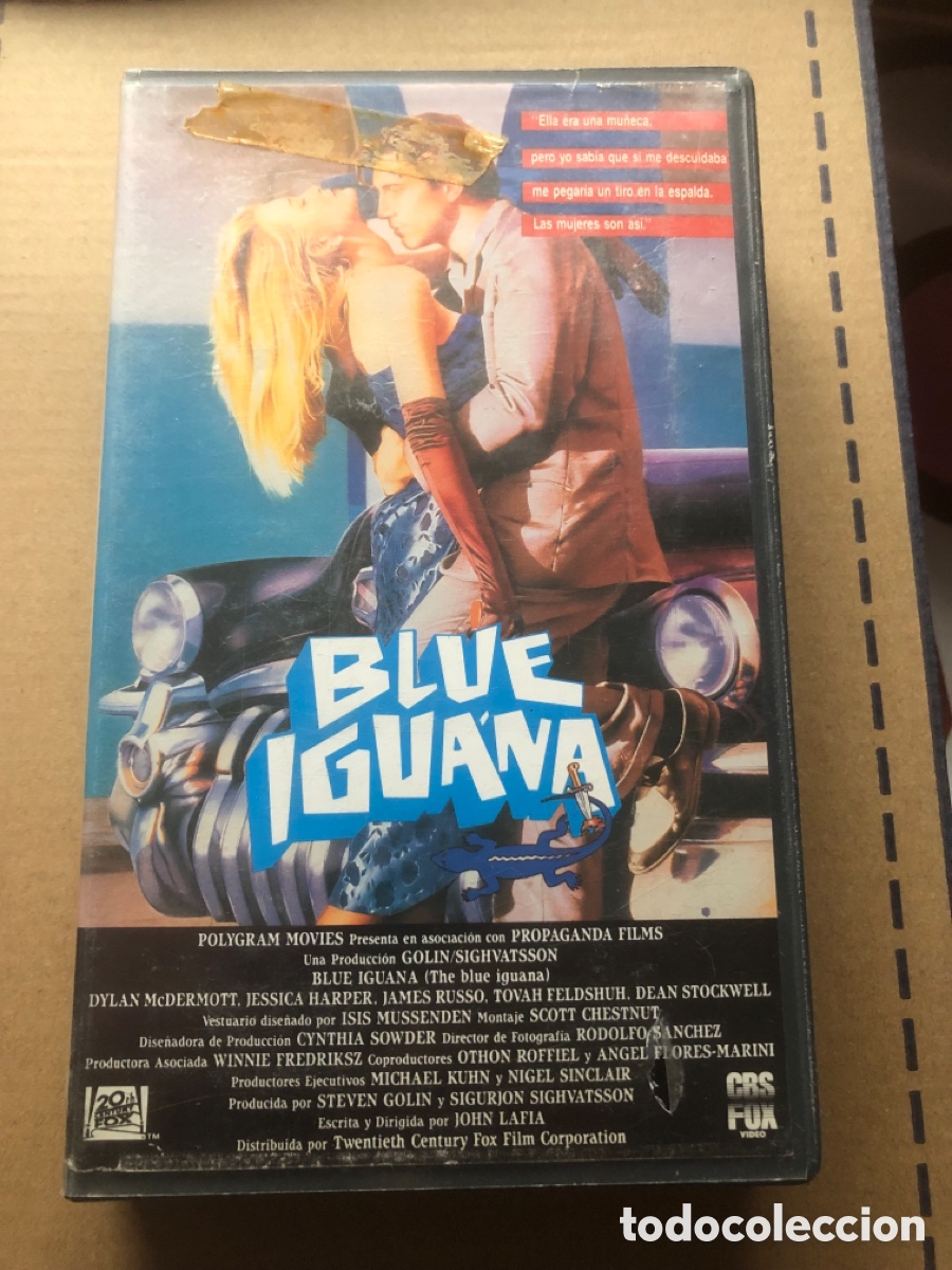 Cine: VHS V&Iacute;DEO CLUB BLUE IGUANA