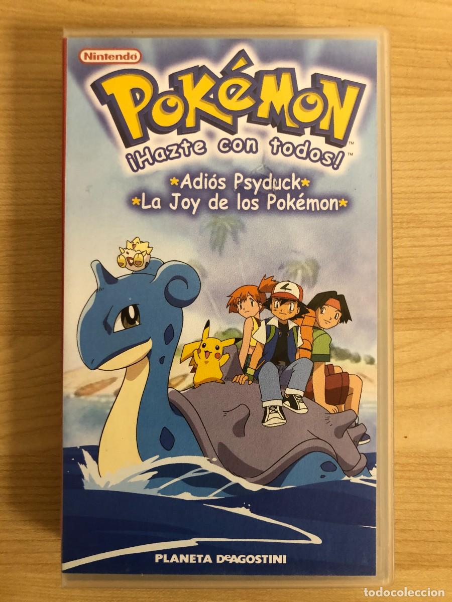 Cine: Pokemon Hazte con Todos Adios Psyduck La Joy de Los Pokemon VHS Planeta DeAgostini