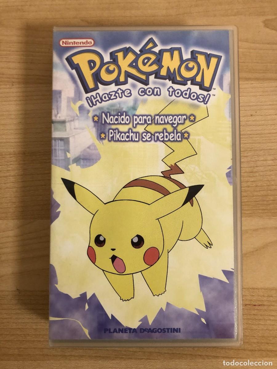 Cine: Pokemon Hazte con Todos Nacido para Navegar Pikachu se Revela VHS Planeta DeAgostini