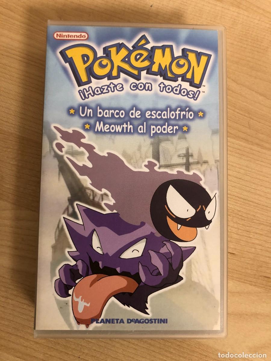 Cine: Pokemon Hazte con Todos Un Barco de Esalofrio Meowth al Poder VHS Planeta DeAgostini