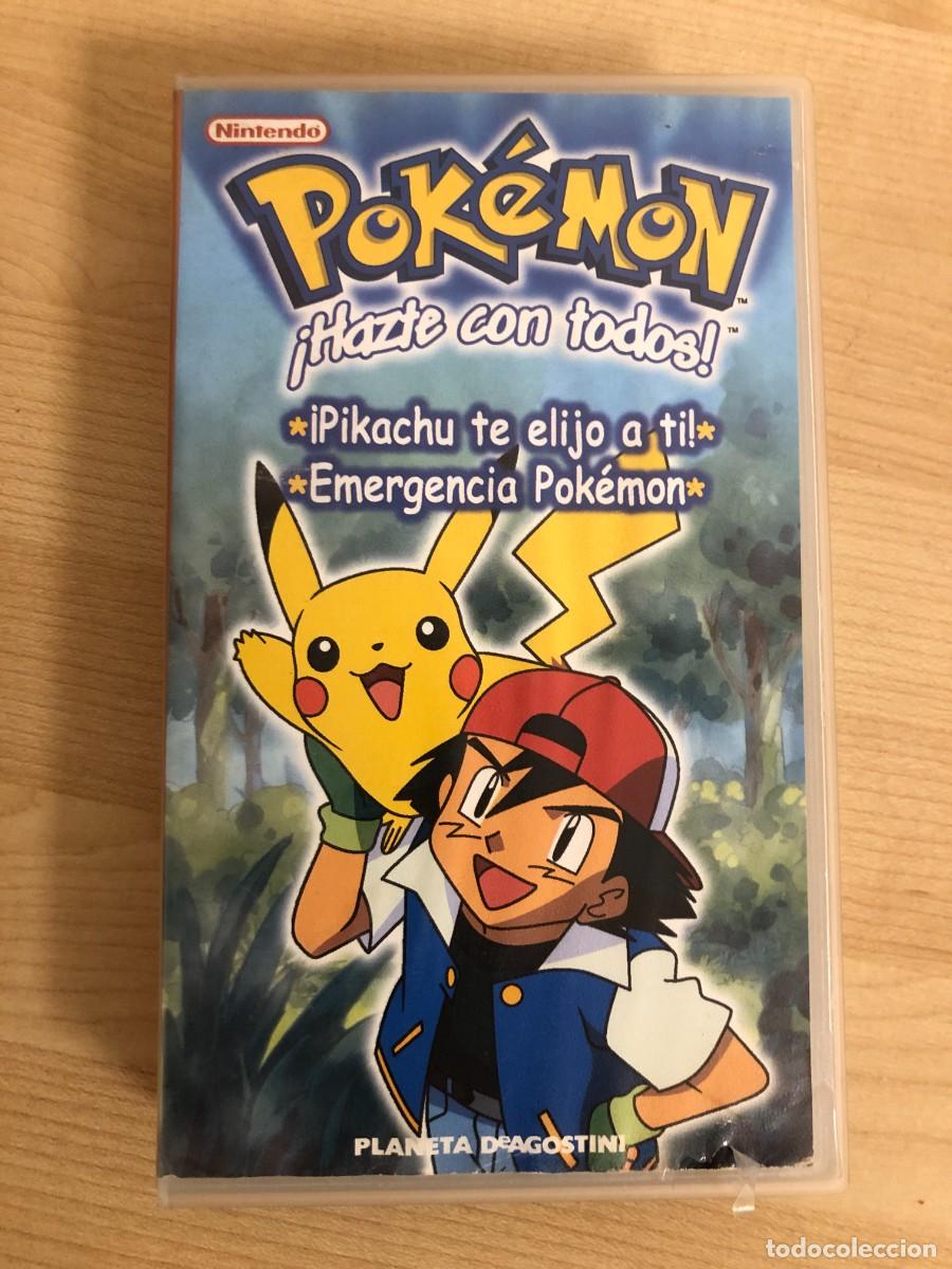 Cine: Pokemon Hazte con Todos Pikachu Te Elijo a Ti Emergencia Pokemon VHS Planeta DeAgostini