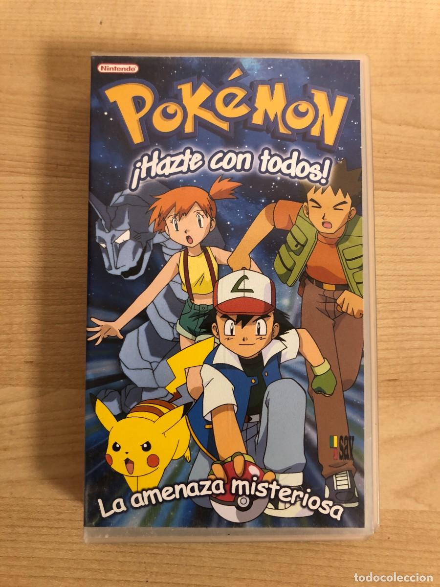 Cine: Pokemon Hazte con Todos La Amenaza Misteriosa VHS Planeta DeAgostini