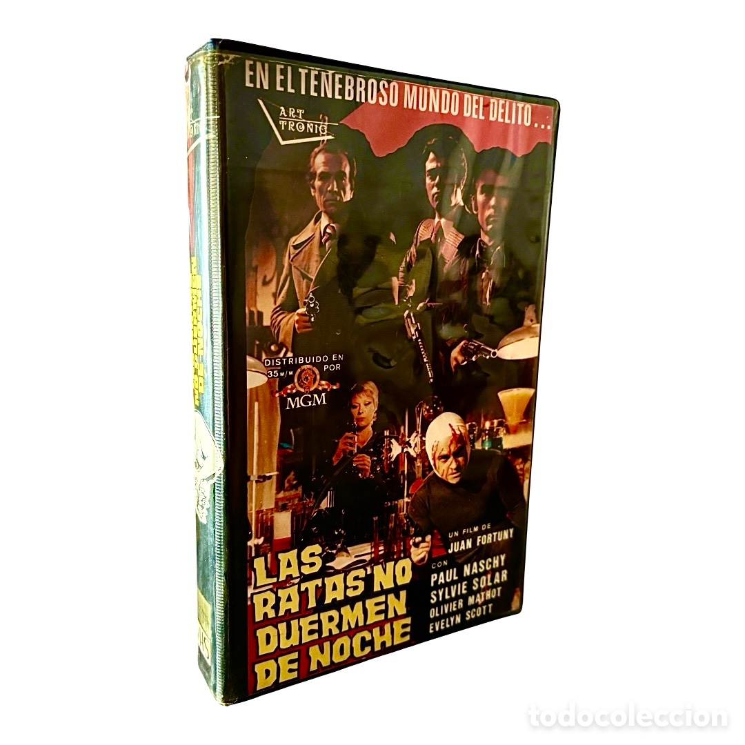 Cine: LAS RATAS NO DUERMEN DE NOCHE - VHS - PAUL NASCHY
