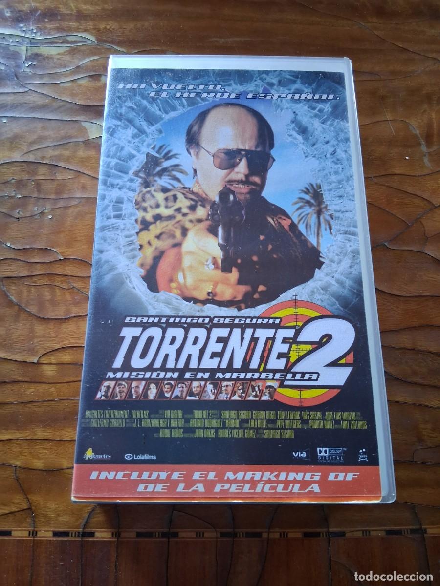 Cin&eacute;ma: Pel&iacute;cula vhs cinta de vidio Torrente 2 Santiago Segura Misi&oacute;n en Marbella