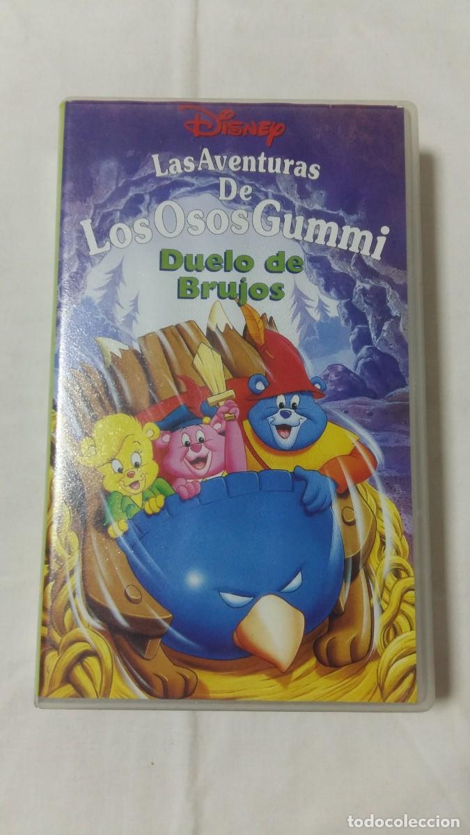 Cine: VHS Las Aventuras de Los Osos Gummi, Duelo de Brujos, Walt Disney Home Video