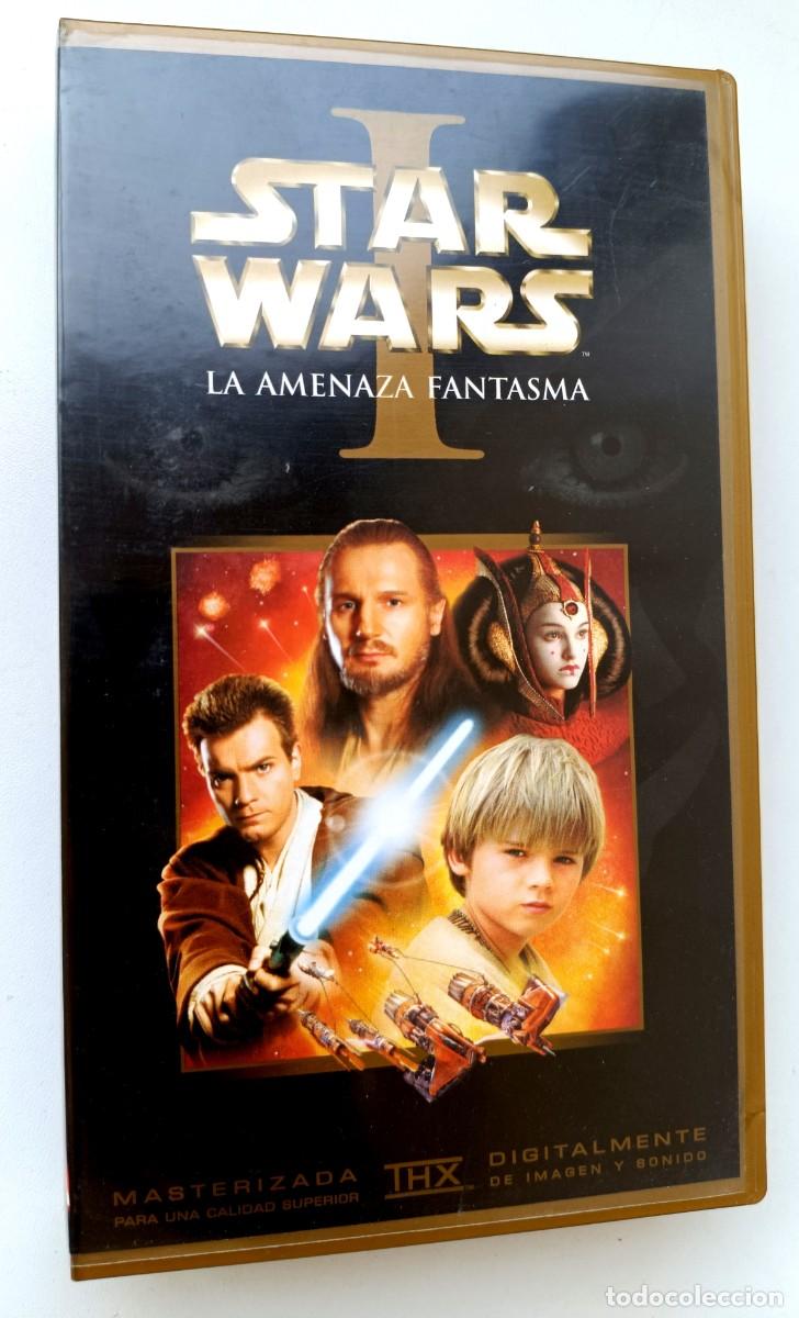 Cine: VHS - STAR WARS LA GUERRA DE LAS GALAXIAS - LA AMENAZA FANTASMA - George Lucas