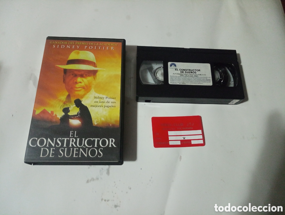 Kino: VHS EL CONSTRUCTOR DE SUE&Ntilde;OS SIDNEY POITIER