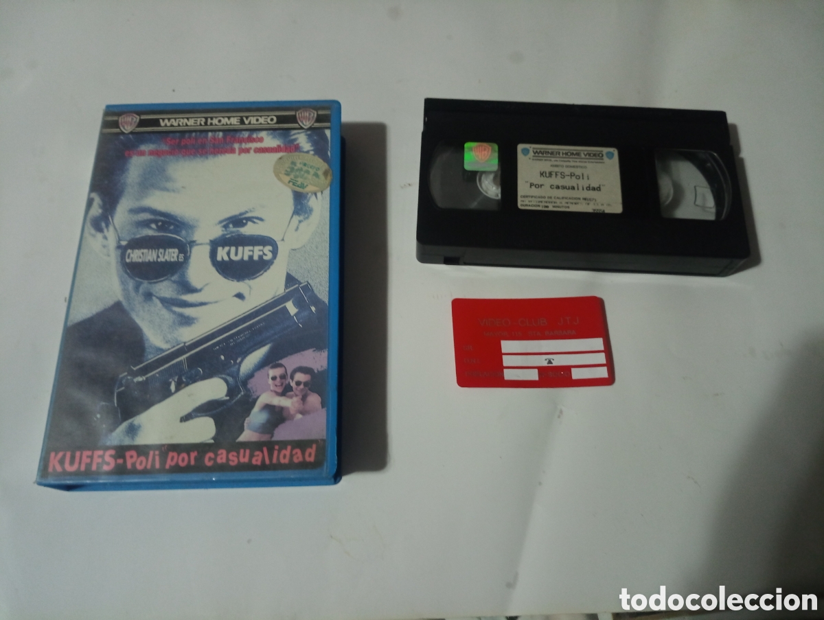 Cine: VHS KUFFS - POLI POR CASUALIDAD CHRISTIAN SLATER