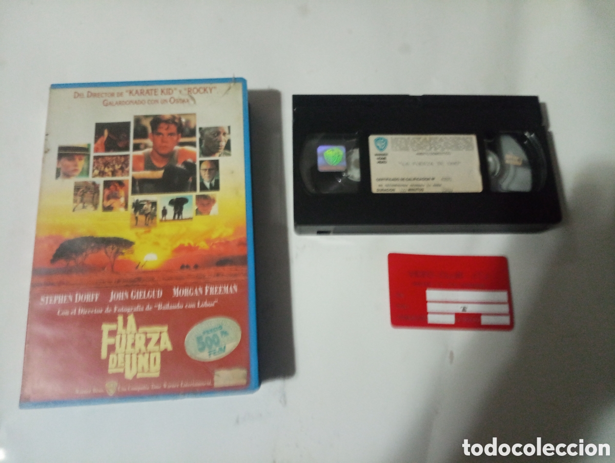 Cine: VHS LA FUERZA DE UNO DE STEPHEN DORFF