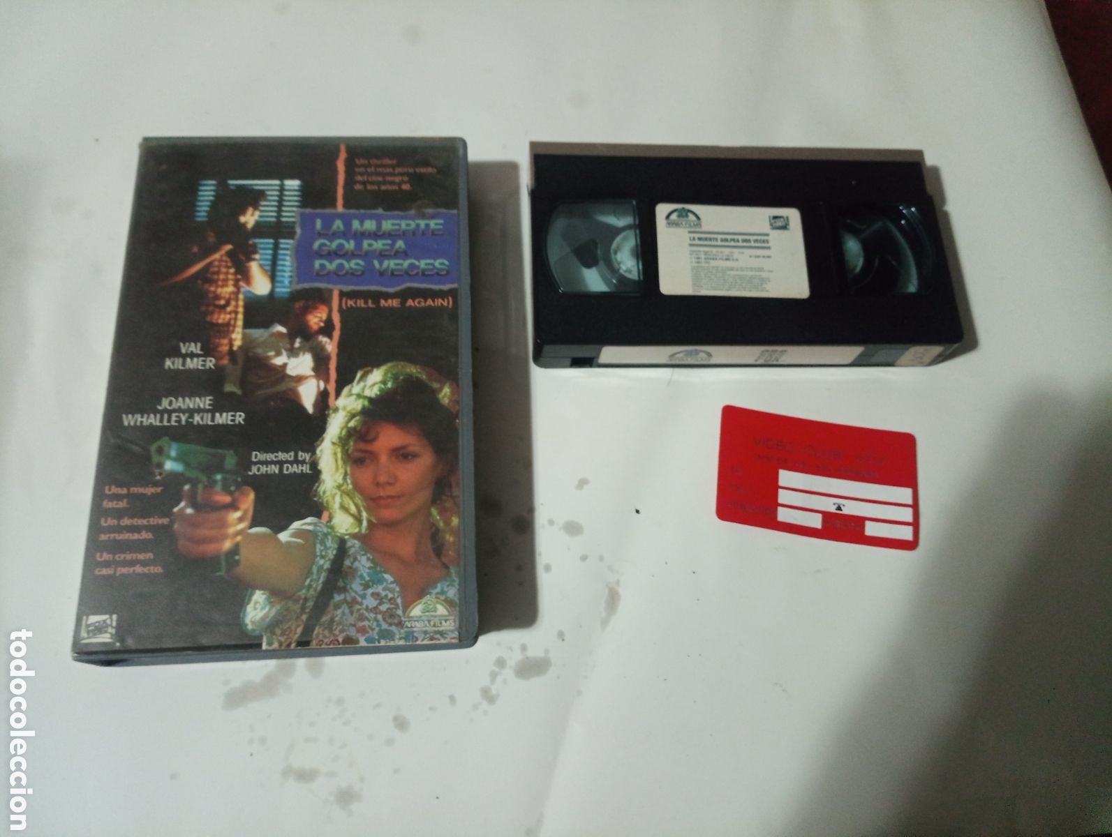 Cine: VHS LA MUERTE GOLPEA DOS VECES VAL KILMER