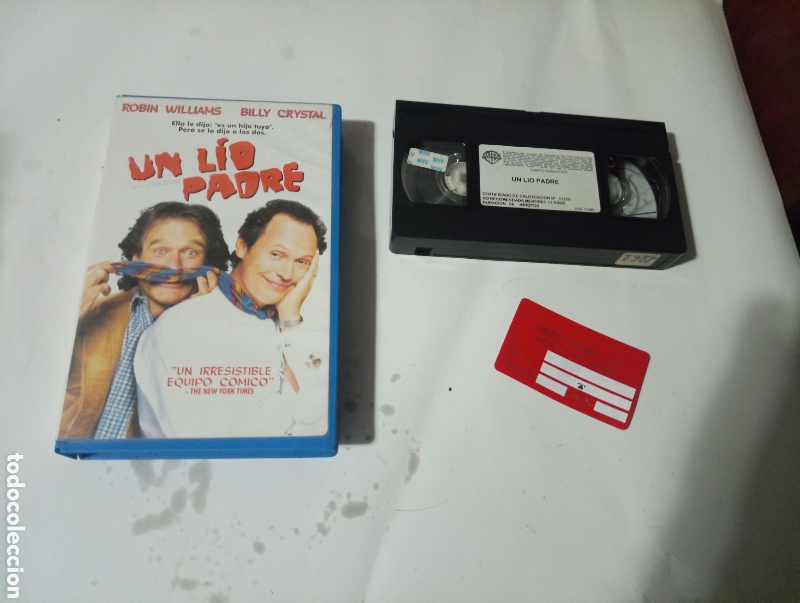 Cine: VHS UN LIO PADRE Robin Williams