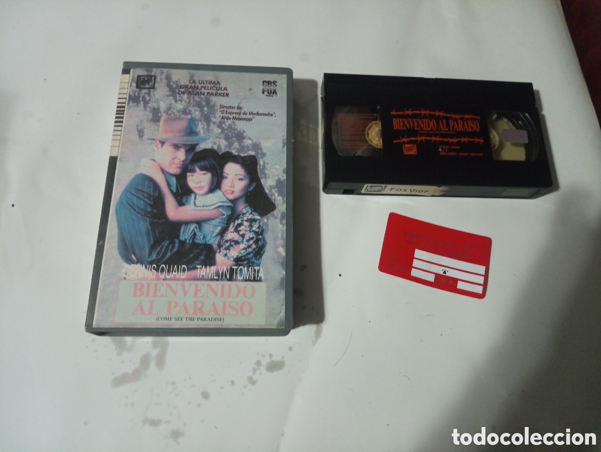 Cine: VHS BIENVENIDO AL PARAISO DENNIS QUAID