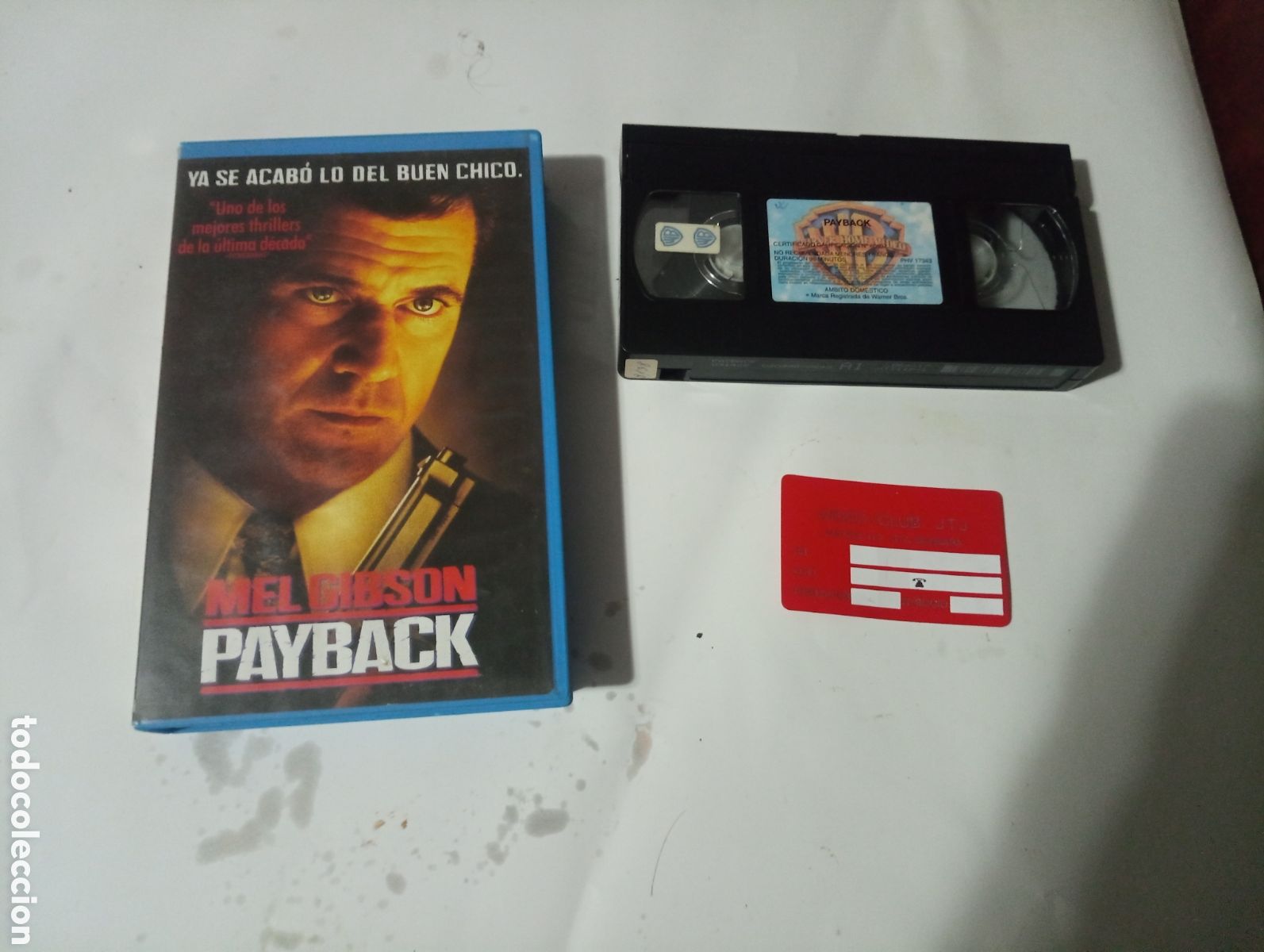 Cine: VHS PAYBACK MEL GIBSON