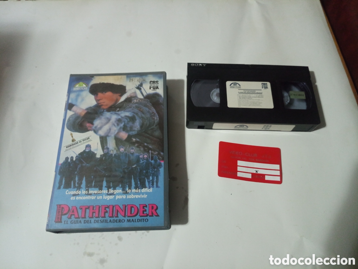 Cine: VHS PATHFINDER EL GUIA DEL DESFILADERO MALDITO