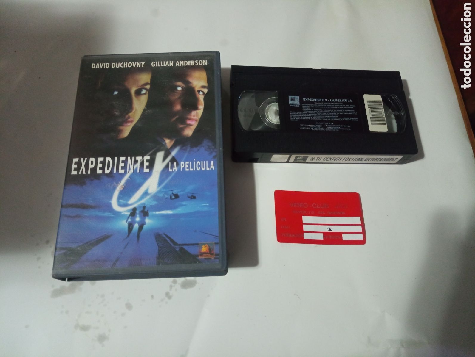 Cine: VHS expediente x fox