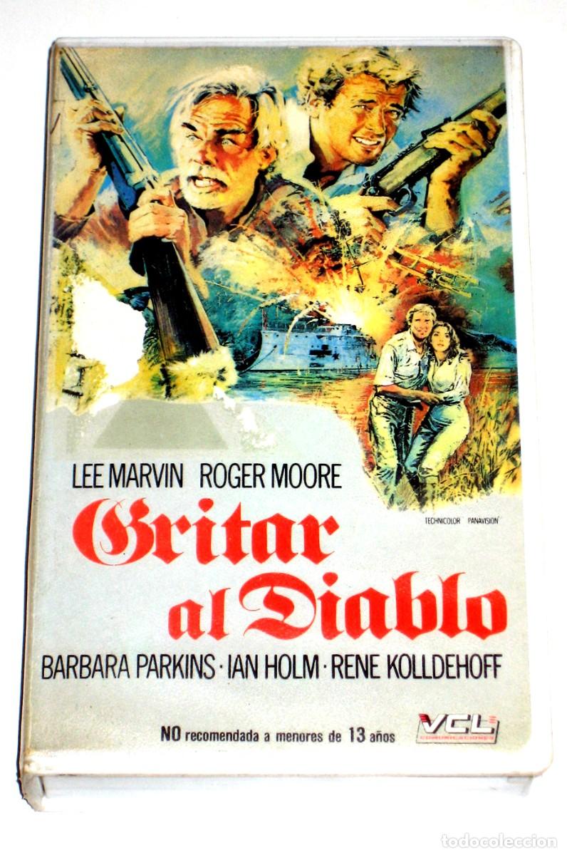 Cin&eacute;ma: Gritar Al Diablo (1976) - Peter R. Hunt Lee Marvin Roger Moore Barbara Parkins VHS 1&ordf; EDICION