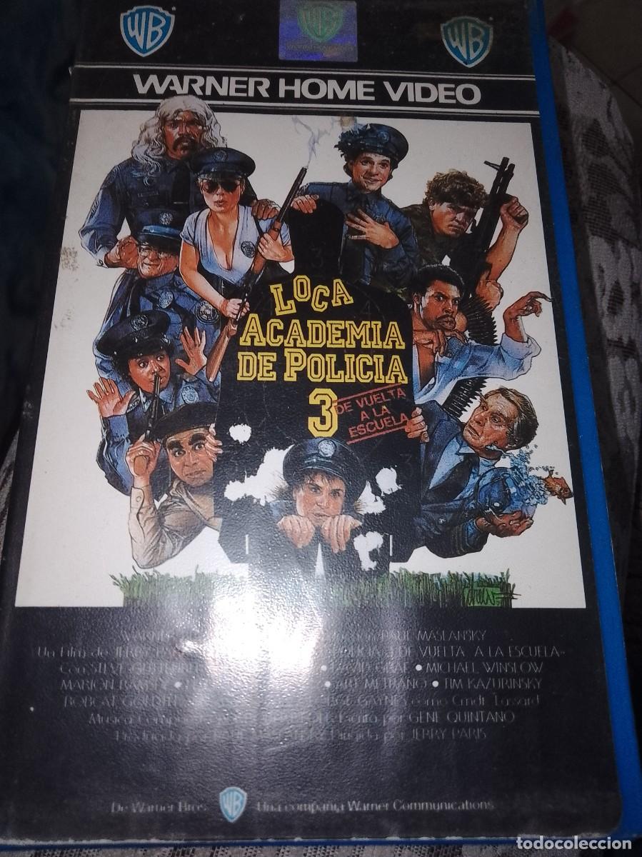 Cine: Loca academia de polic&iacute;a 3 VHS 1 edici&oacute;n video club