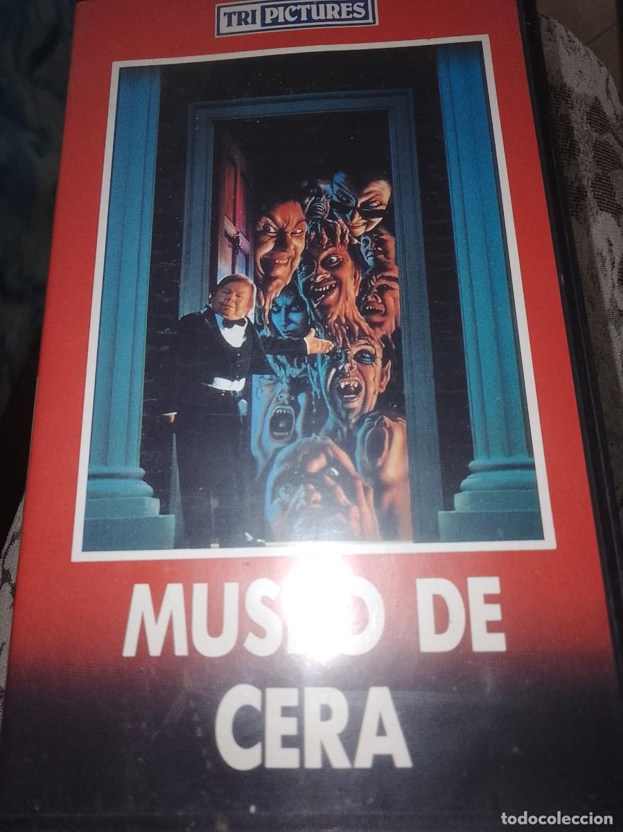 Cine: Museo de cera vhs rrareza caja peque&ntilde;a