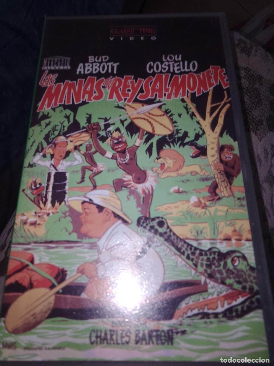 Cine: Las minas del rey salmonete vhs